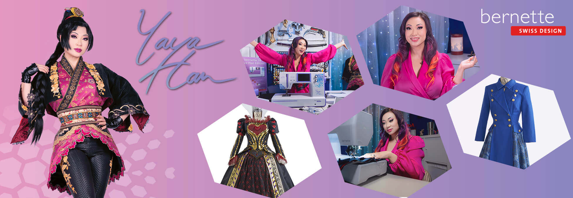 bernette 79 Yaya Han Edition sewing and embroidery machine – Aurora Sewing  Center